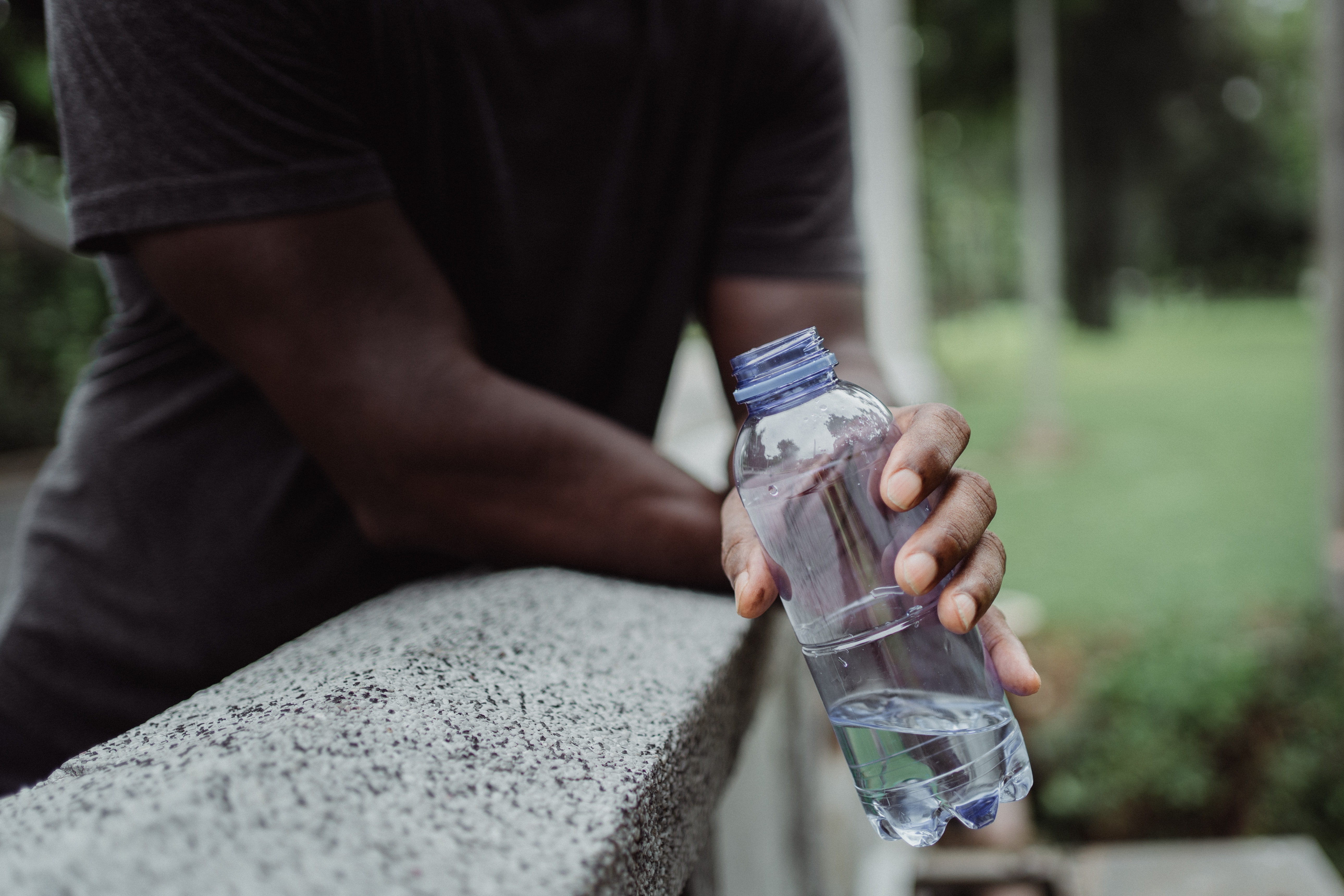 Stay hydrated, drink lots of water